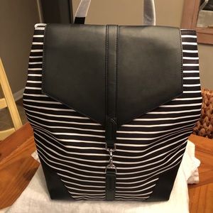 Stella and Dot striped backpack